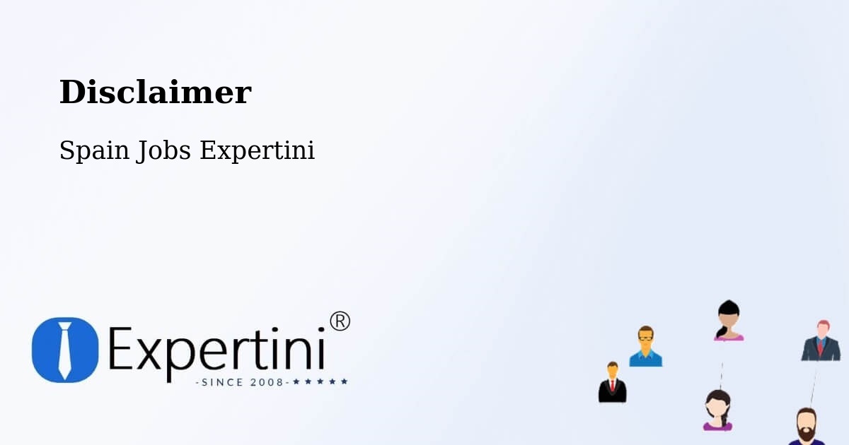 Disclaimer – Chodes - Spain Jobs Expertini