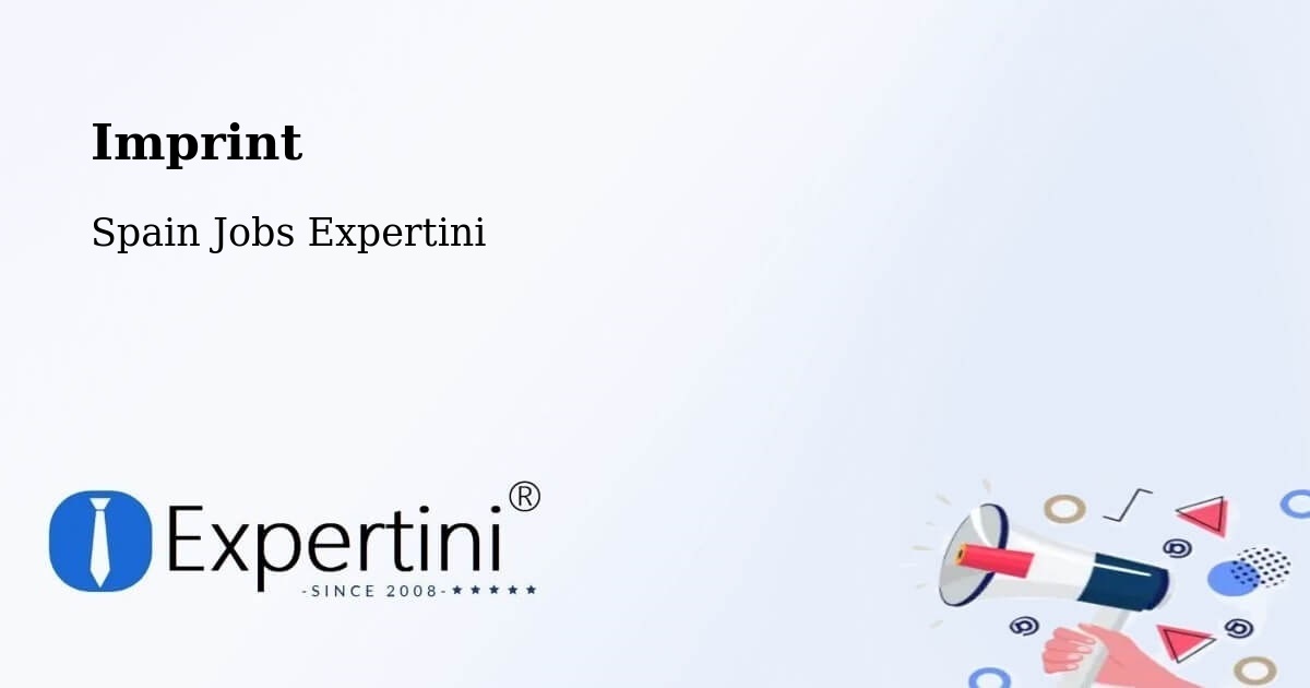 Imprint – Chodes - Spain Jobs Expertini