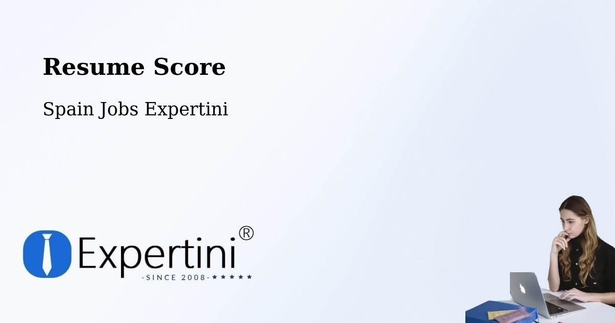 Resume Score & Job Description Match Tool – Chodes - Spain Jobs Expertini