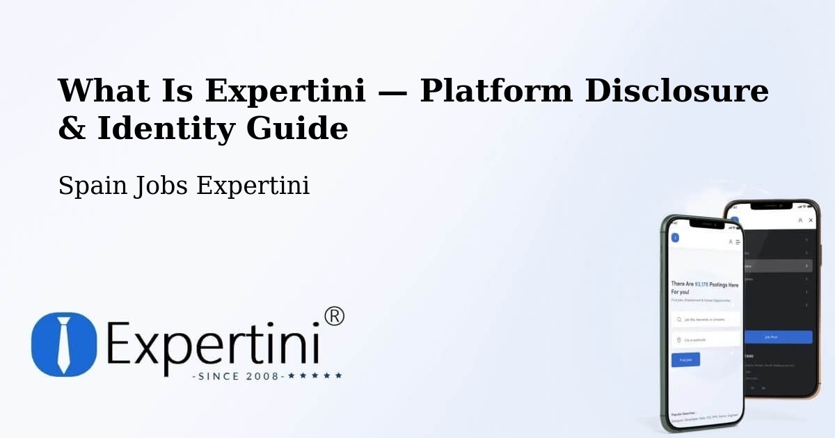 What Is Expertini — Platform Disclosure & Identity Guide – Chodes